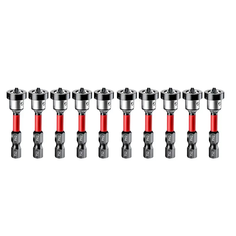 Screwdriver Bit Set Magnetic Collar & Adjustable Depth Stop
