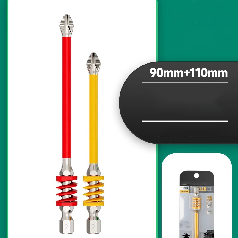 Screwdriver Bit Set Non-Slip Phillips Tip Magnetic Hold