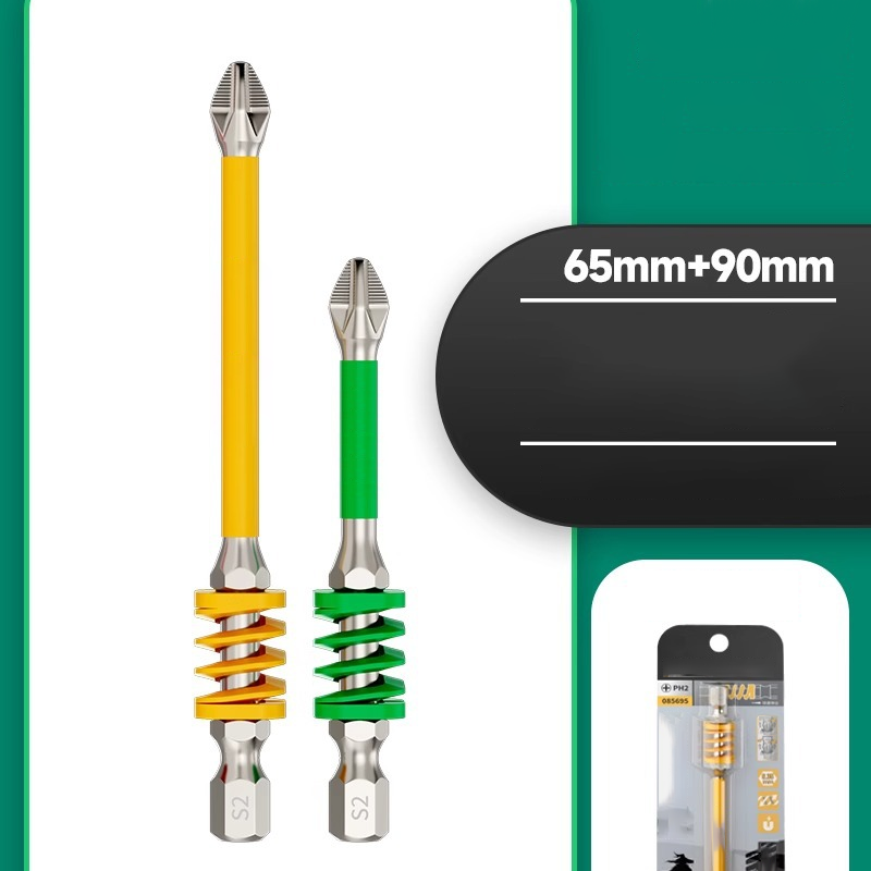 Screwdriver Bit Set Non-Slip Phillips Tip Magnetic Hold