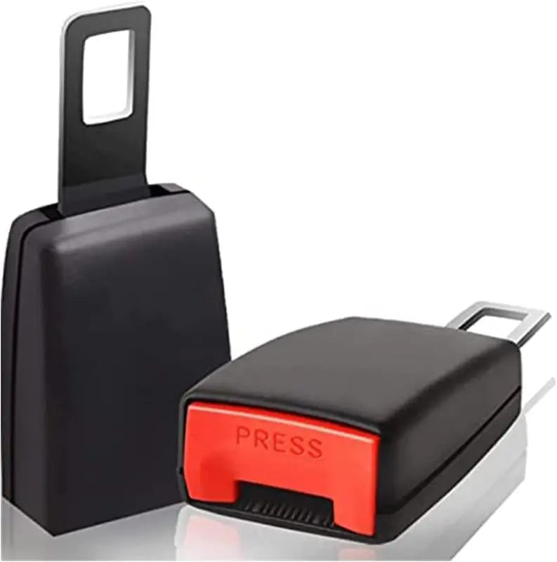 Seat Belt Extender Comfort Fit Stainless Steel Set of 2