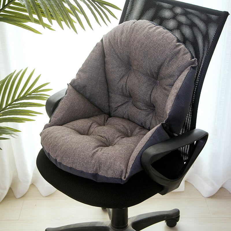 Seat Cushion Ergonomic Quilted Non-Slip