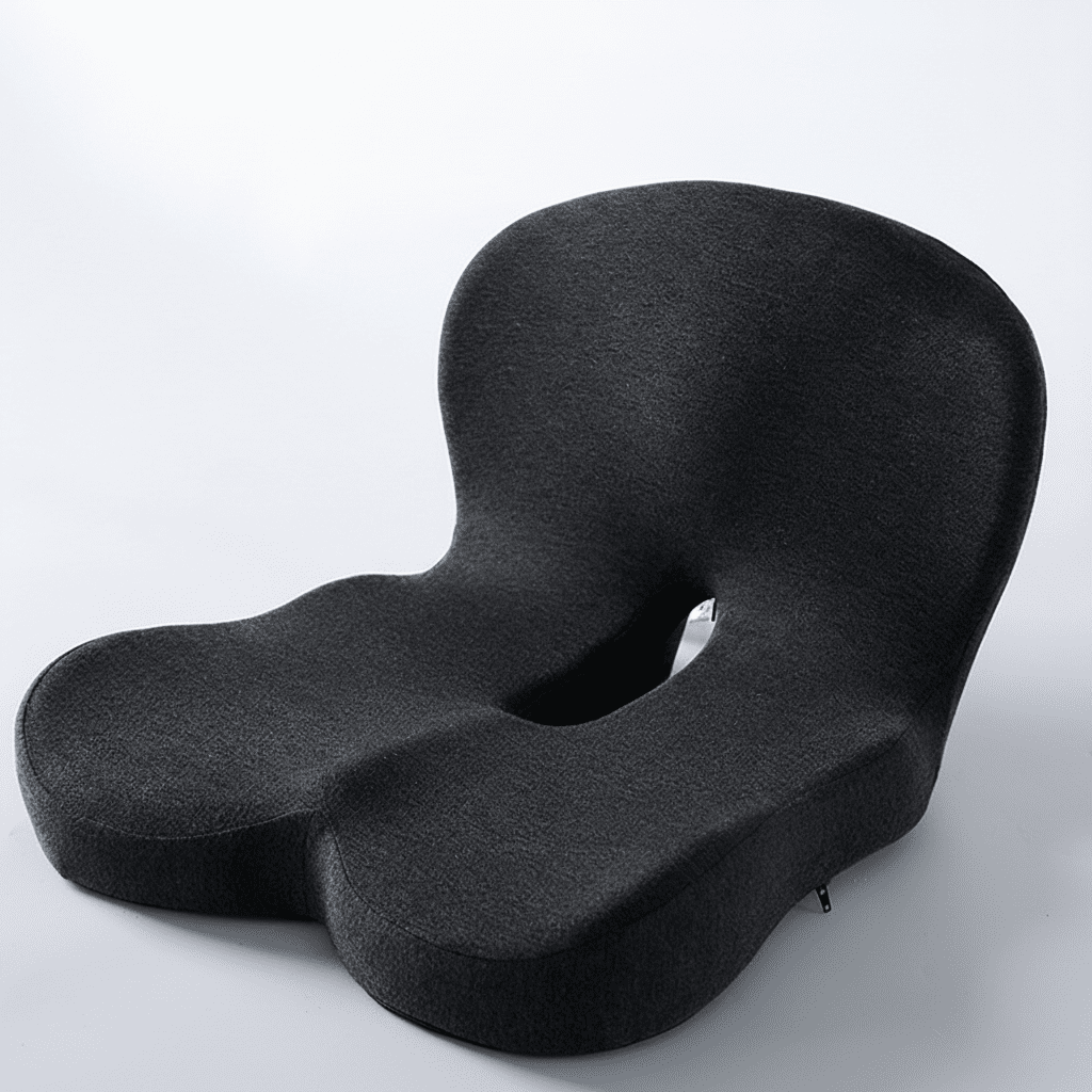 Seat Cushion Memory Foam Non-Slip Removable Cover