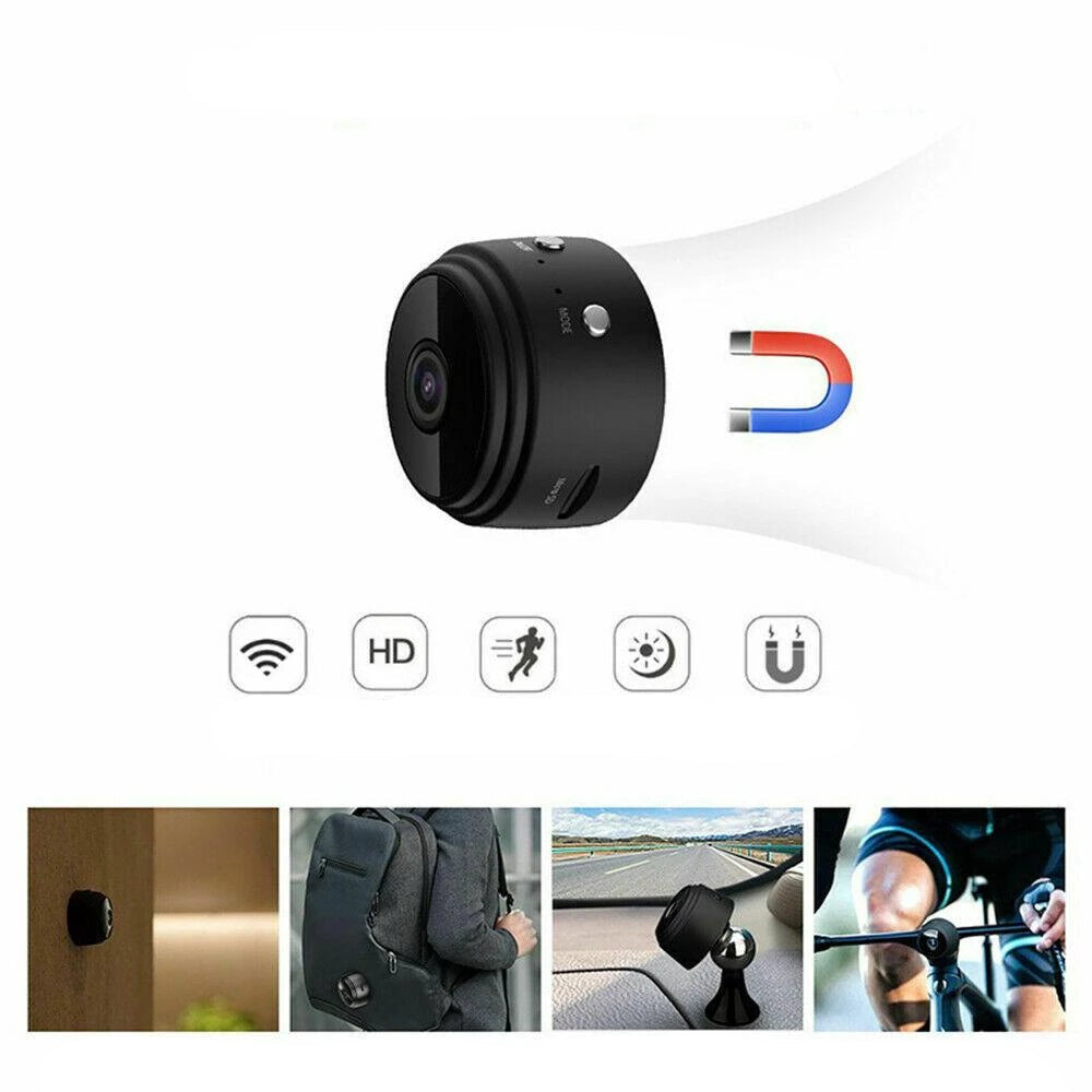Security Camera Mini Wireless Full HD & Night Vision