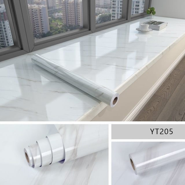 Self-Adhesive Marble Film Waterproof 60 cm Wide