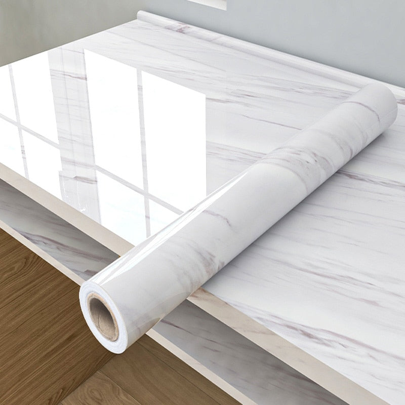 Self-Adhesive Marble Film Waterproof 60 cm Wide