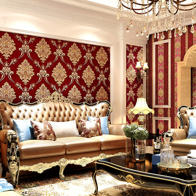 Self-Adhesive Wallpaper 3D Embossed Non-Woven & Water-Repellent