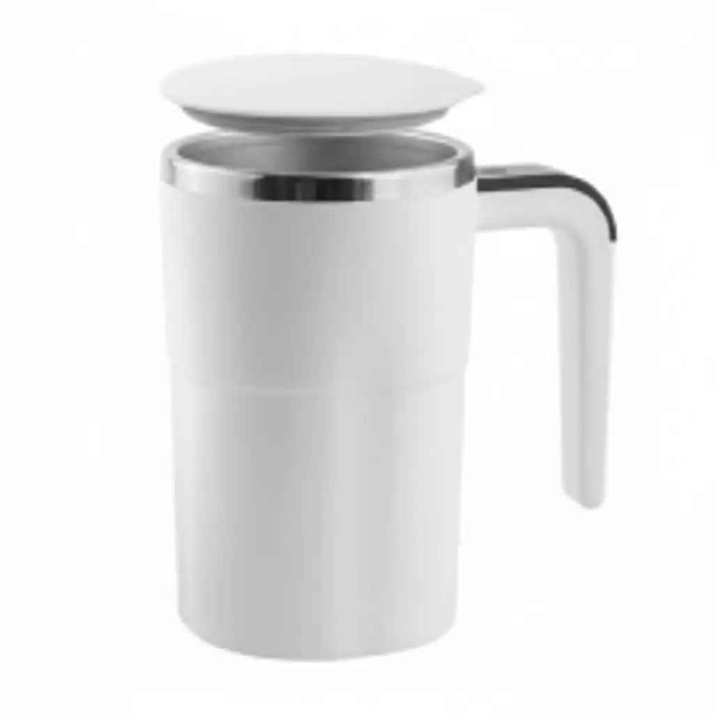 Self-Stirring Coffee Mug Stainless Steel LED Display