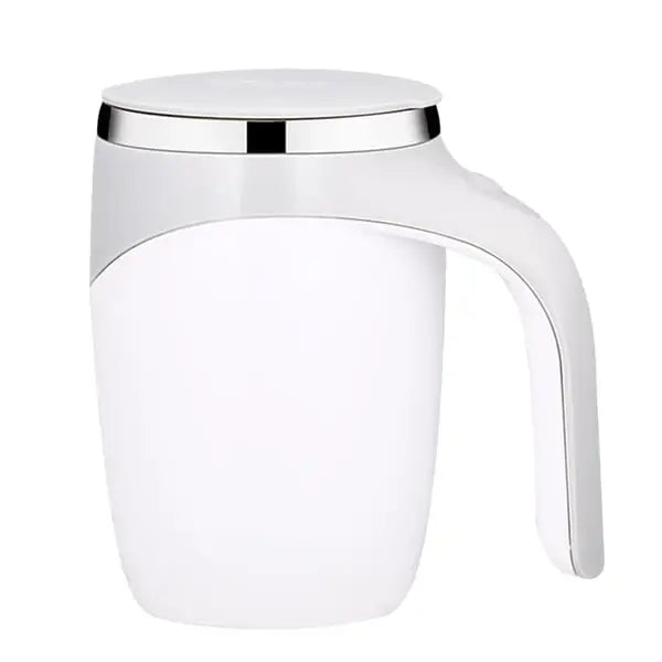 Self-Stirring Mug One-Touch Stainless Steel Leak-Proof Lid