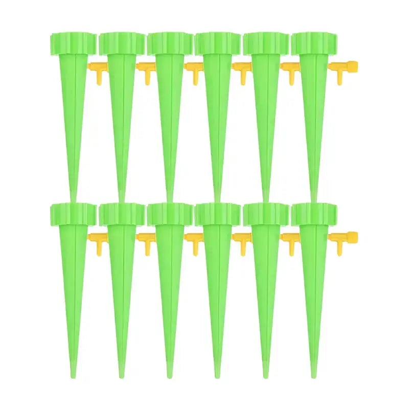Self-Watering Spike Adjustable Drip Control BPA-Free 12 Pack