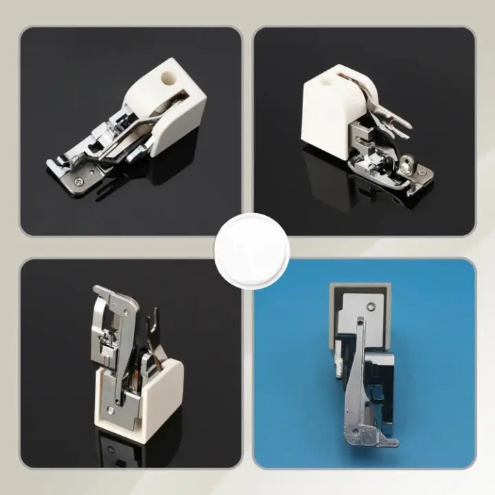 Sewing Machine Foot Side-Cutting Trimmer Metal Fits Short-Shank Machines