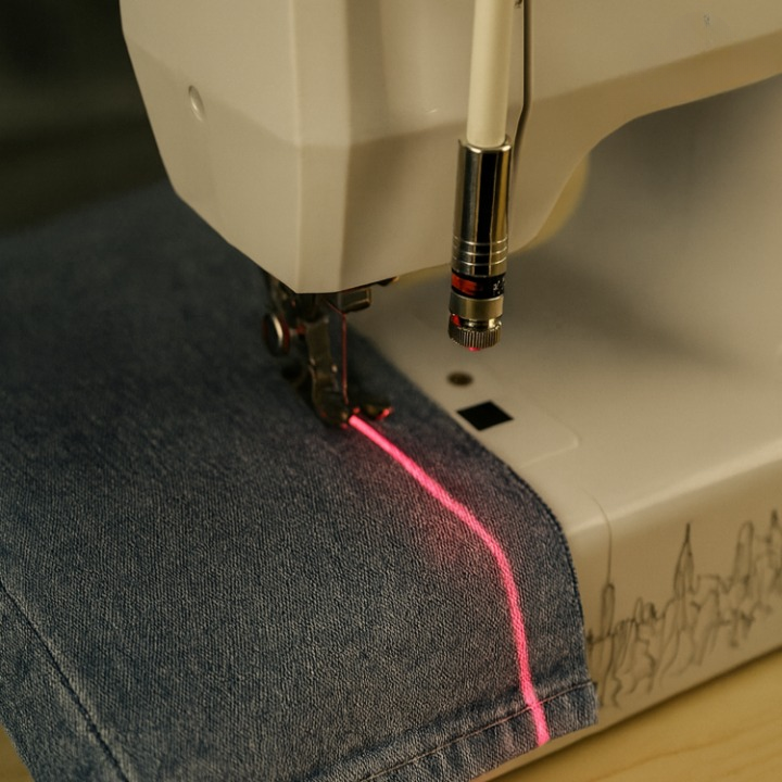 Sewing Machine Laser Guide Magnetic Mount & Multiple Line Modes