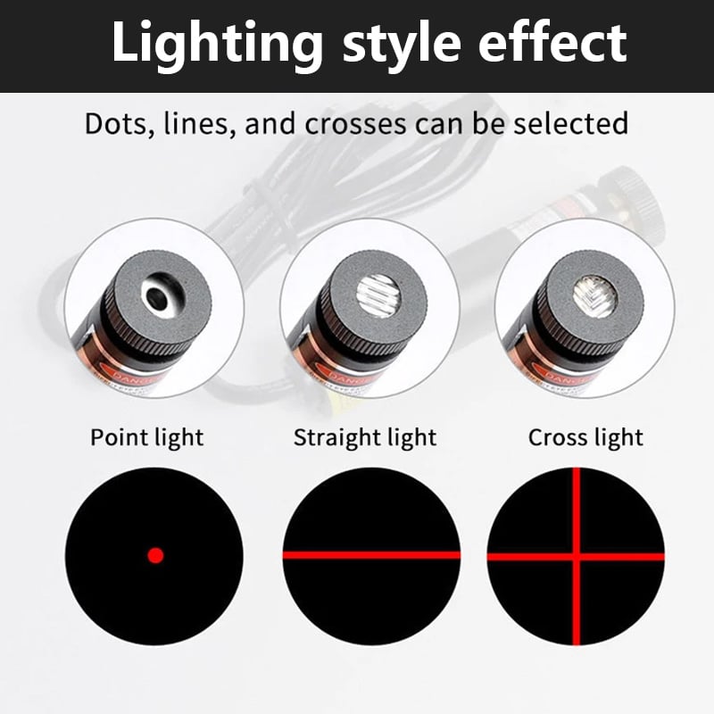 Sewing Machine Laser Guide USB-Powered 3 Patterns