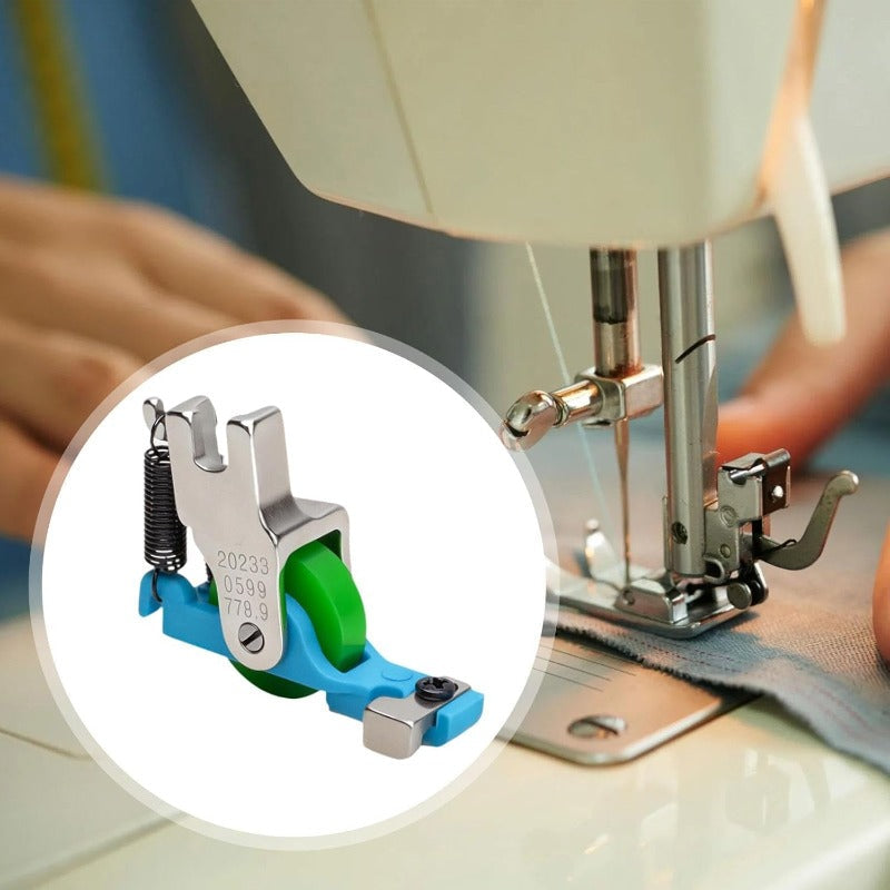 Sewing Machine Presser Foot Roller Feed Metal Body