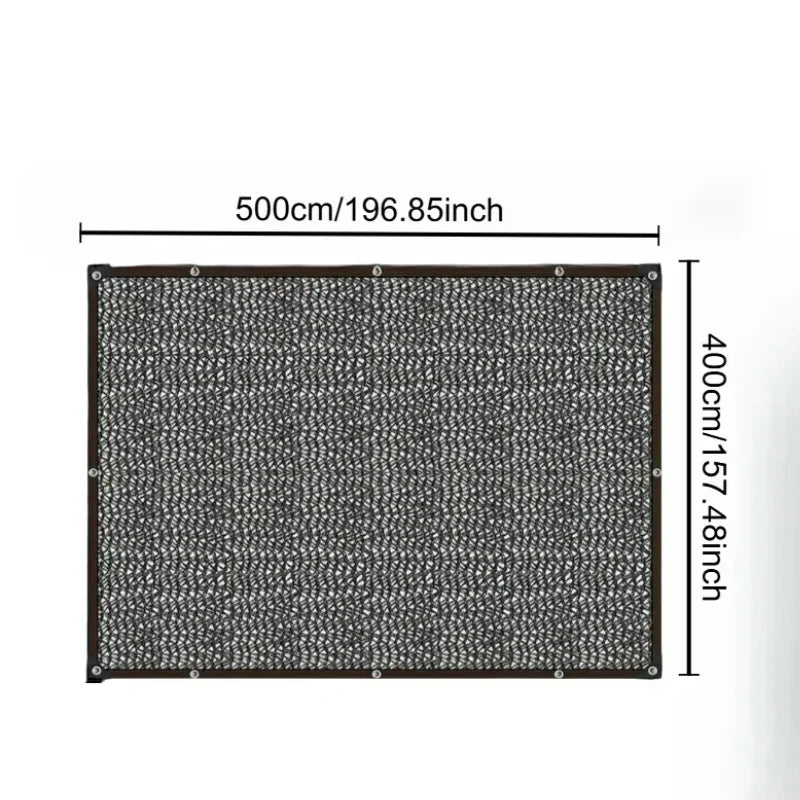 Shade Net 70-80% Shading UV-Resistant Metal Eyelets