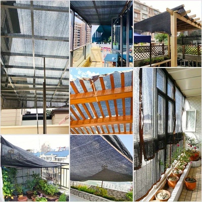Shade Net 70-80% Shading UV-Resistant Metal Eyelets