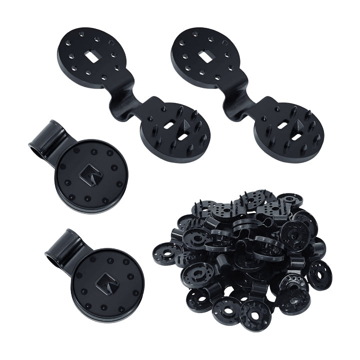 Shade Net Clips Lock-Grip UV-Resistant 50-Pack