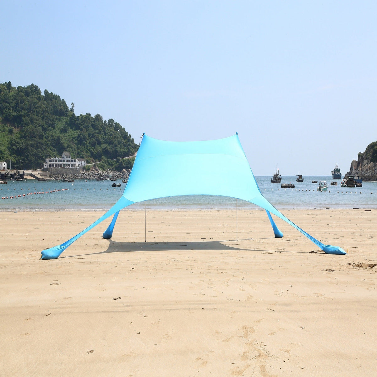 Shade Sail UV Protection Weather Resistant Quick Setup