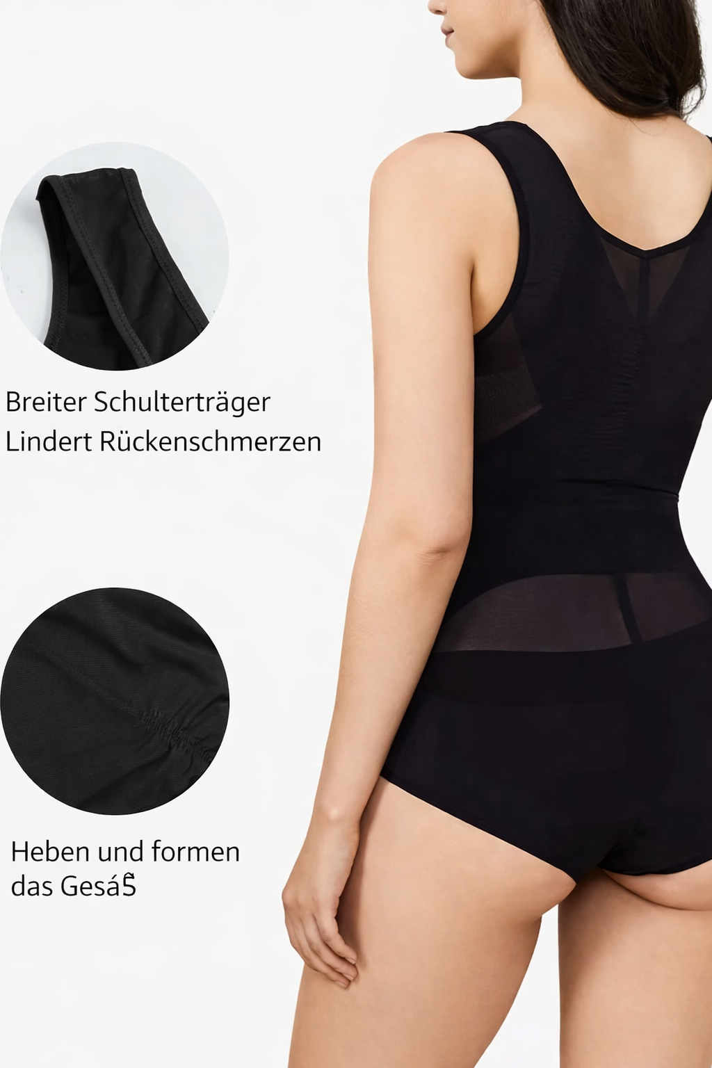 Shapewear Bodysuit Seamless Tummy Control & Bust Lift