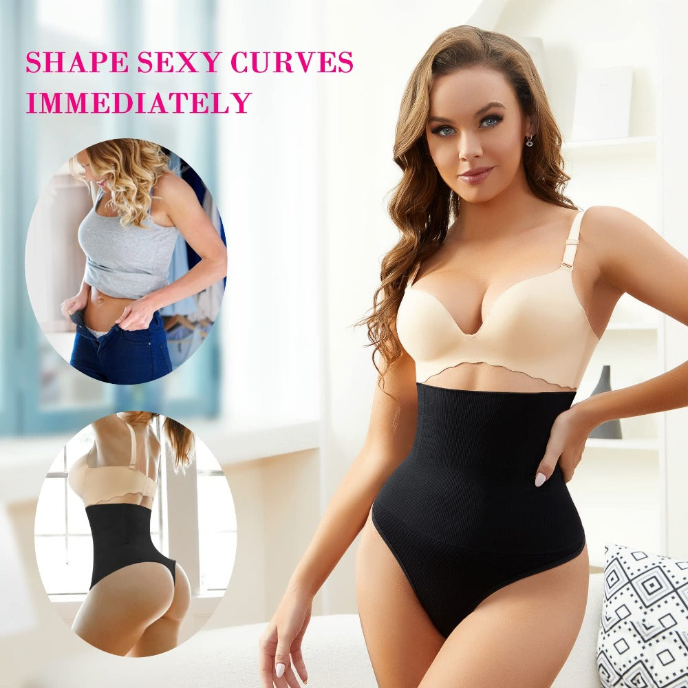 Shapewear Thong Hi-Waist Tummy Control Butt Lifter