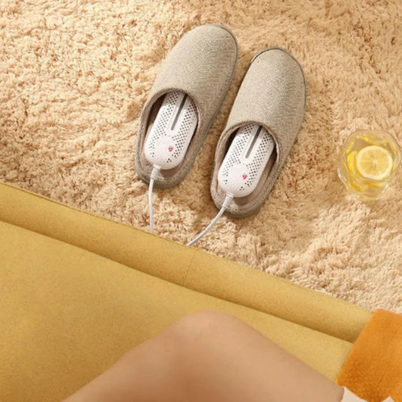 Shoe Dryer Antibacterial Odor Control Gentle Warm Drying