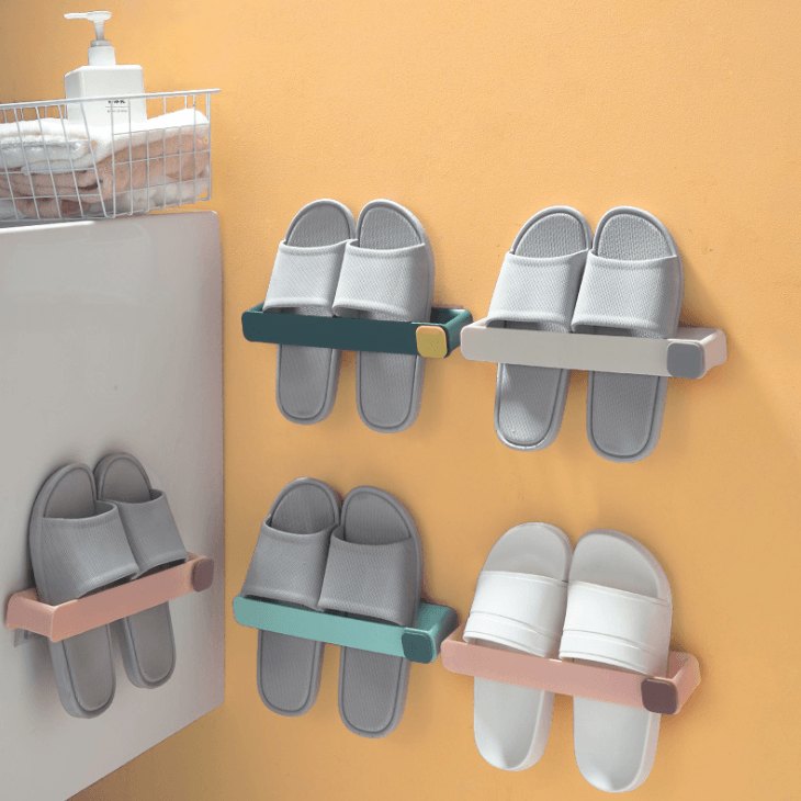Shoe Holder Wall-Mounted No-Drill Adhesive
