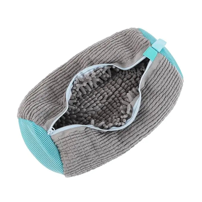 Shoe Laundry Bag Soft Bristle Lining & Durable Mesh