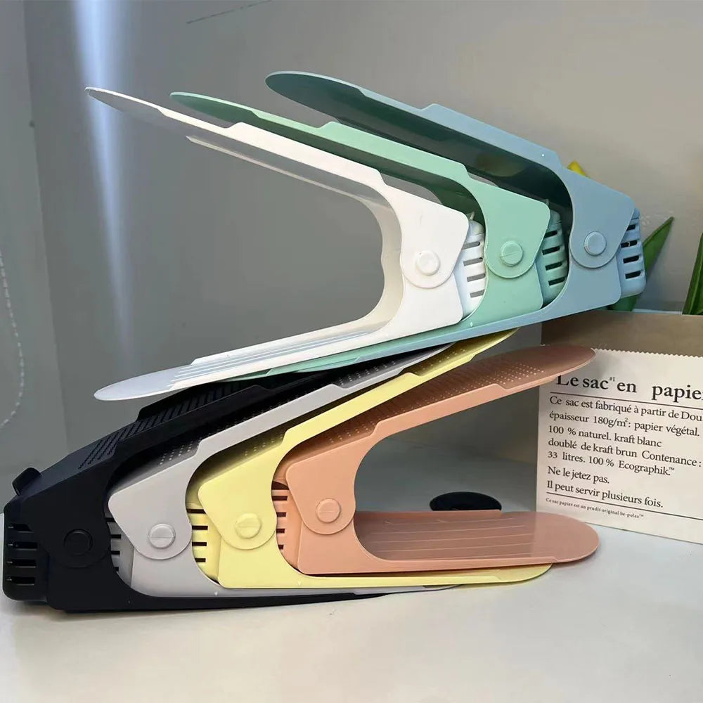 Shoe Organizer 3-Level Adjustable Space-Saving