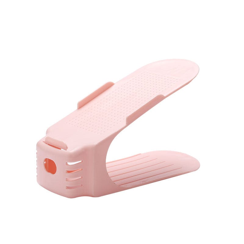 Shoe Organizer Height-Adjustable & Stackable Non-Slip Surface