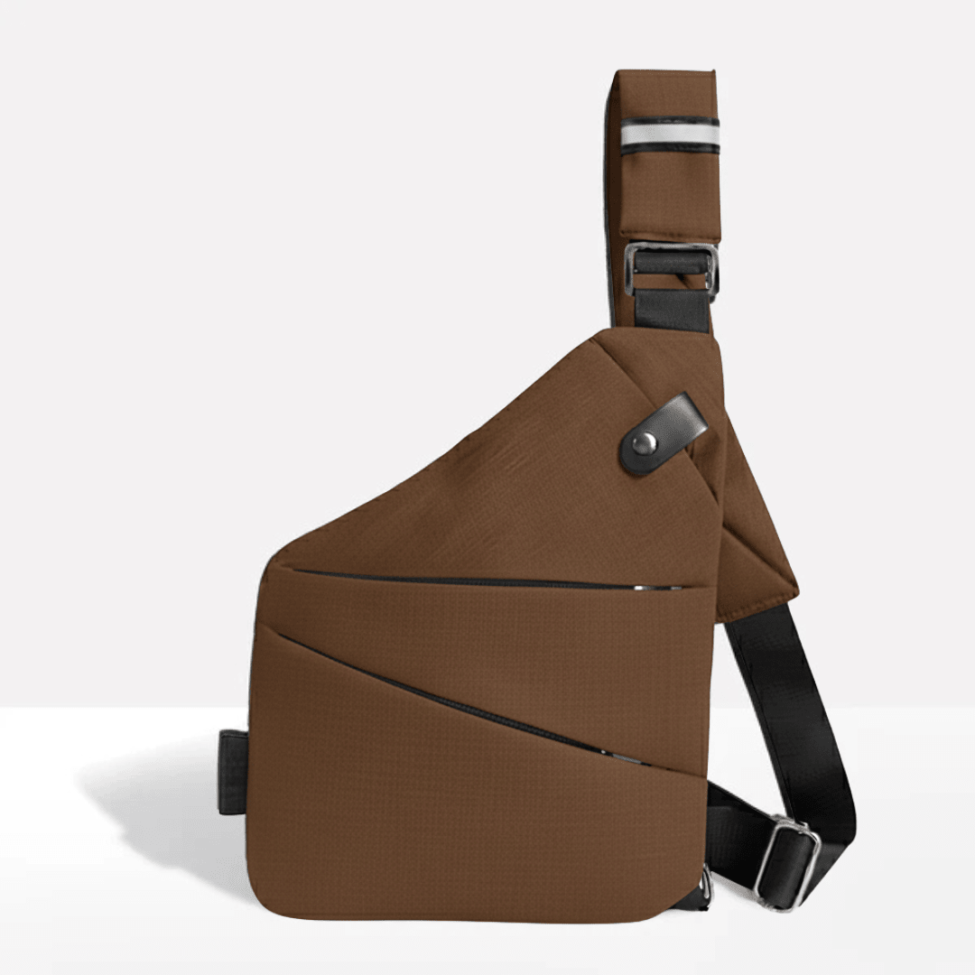 Shoulder Bag Anti-Theft RFID Blocking & Cut-Resistant Strap