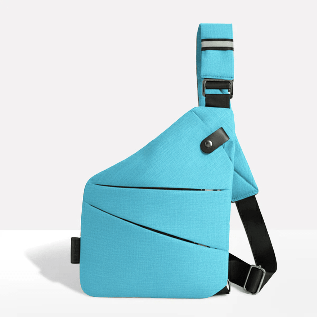 Shoulder Bag Anti-Theft RFID Blocking & Cut-Resistant Strap