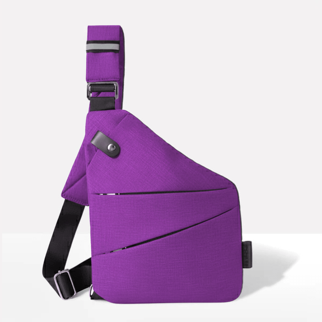 Shoulder Bag Anti-Theft RFID Blocking & Cut-Resistant Strap
