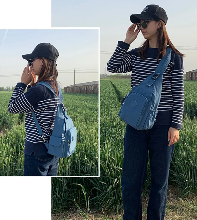 Shoulder Bag Convertible Crossbody Multiple Compartments Padded Strap
