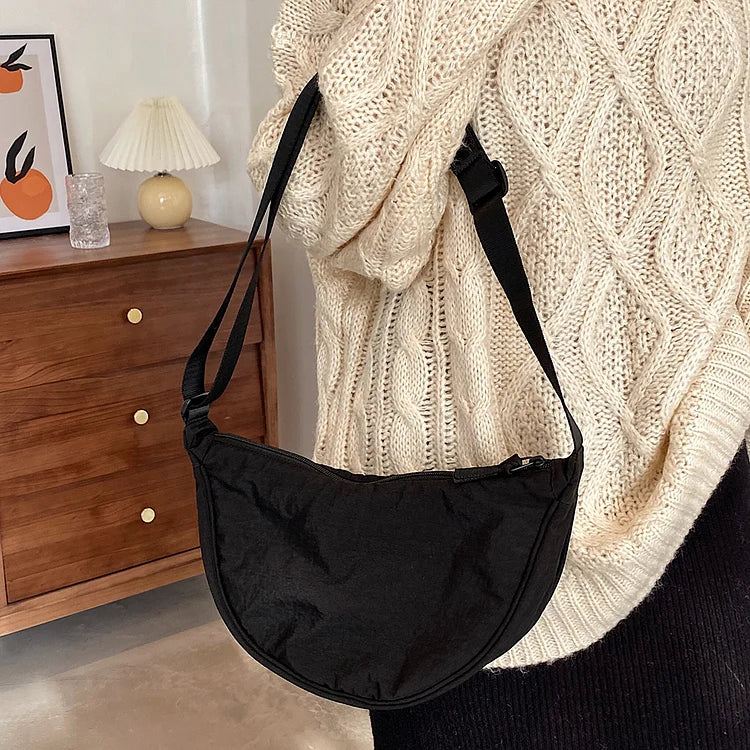Shoulder Bag Crescent Lightweight Adjustable Strap