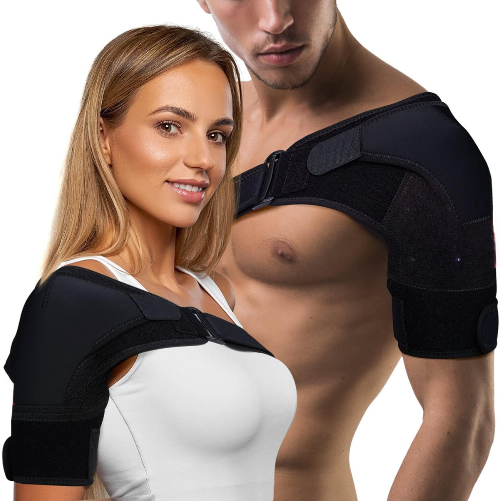 Shoulder Brace Adjustable Ergonomic Breathable