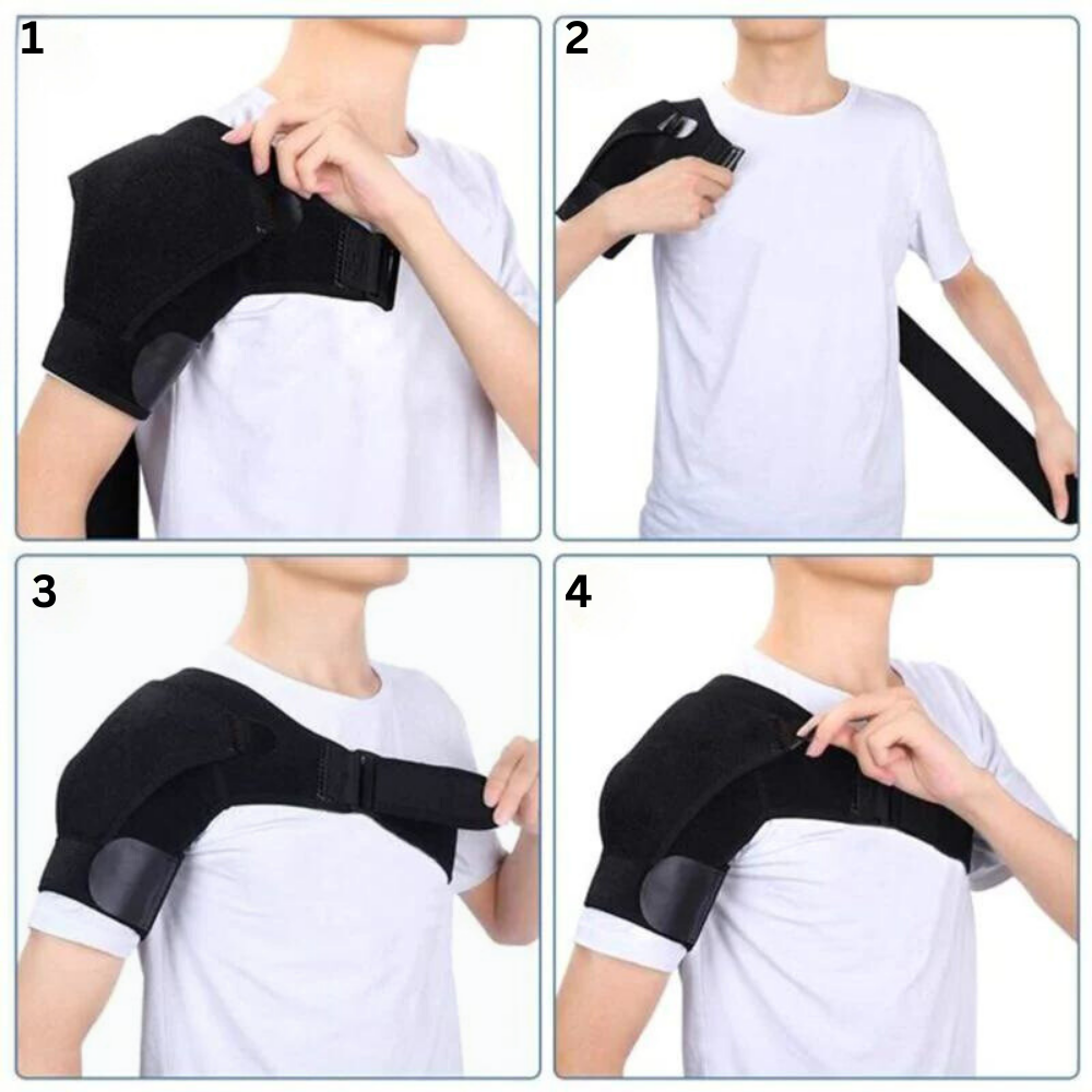 Shoulder Brace Adjustable Ergonomic Breathable