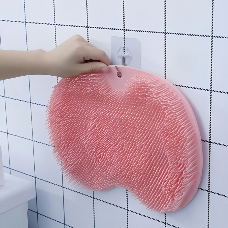 Shower Back & Foot Scrubber Soft Massage Exfoliating 2-Pack