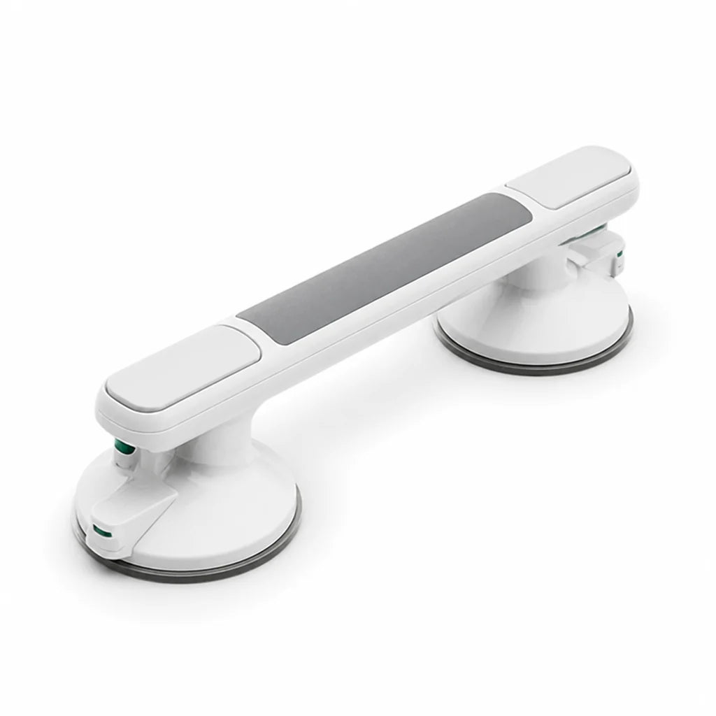 Shower Grab Handle Locking Suction Cups & Safety Indicator