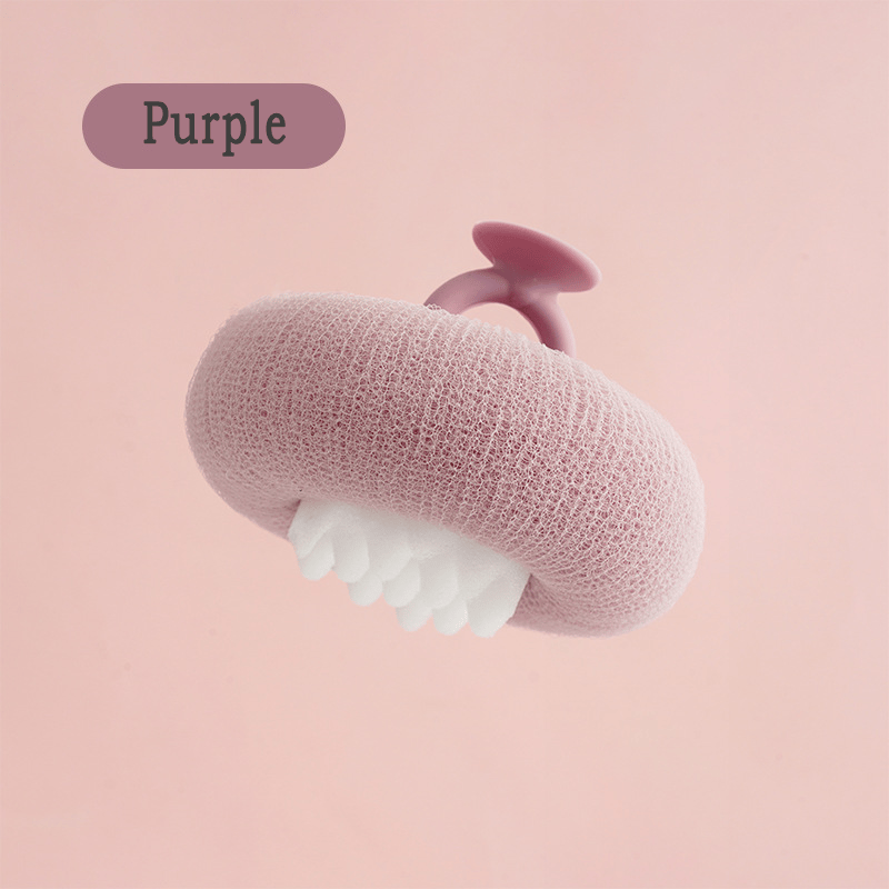 Shower Sponge Ultra-Fine Fibers & Massage Particles