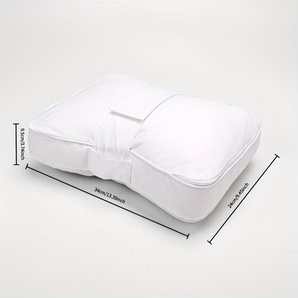 Side Sleeper Knee Pillow Memory Foam Adjustable Strap