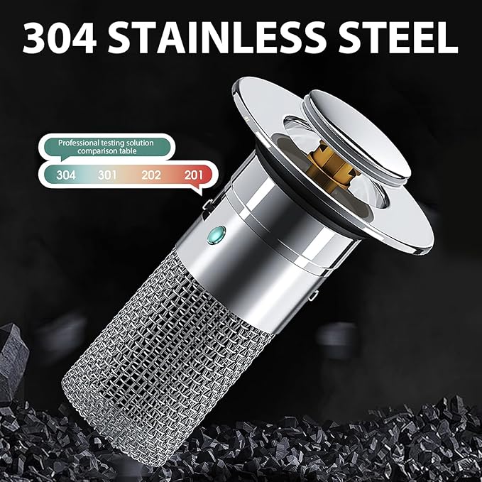 Sink Drain Filter Pop-Up Stainless Steel Hair Catcher