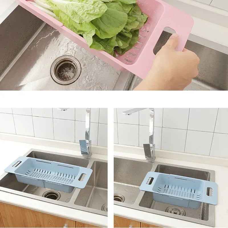 Sink Drainer Extendable Automatic Drainage
