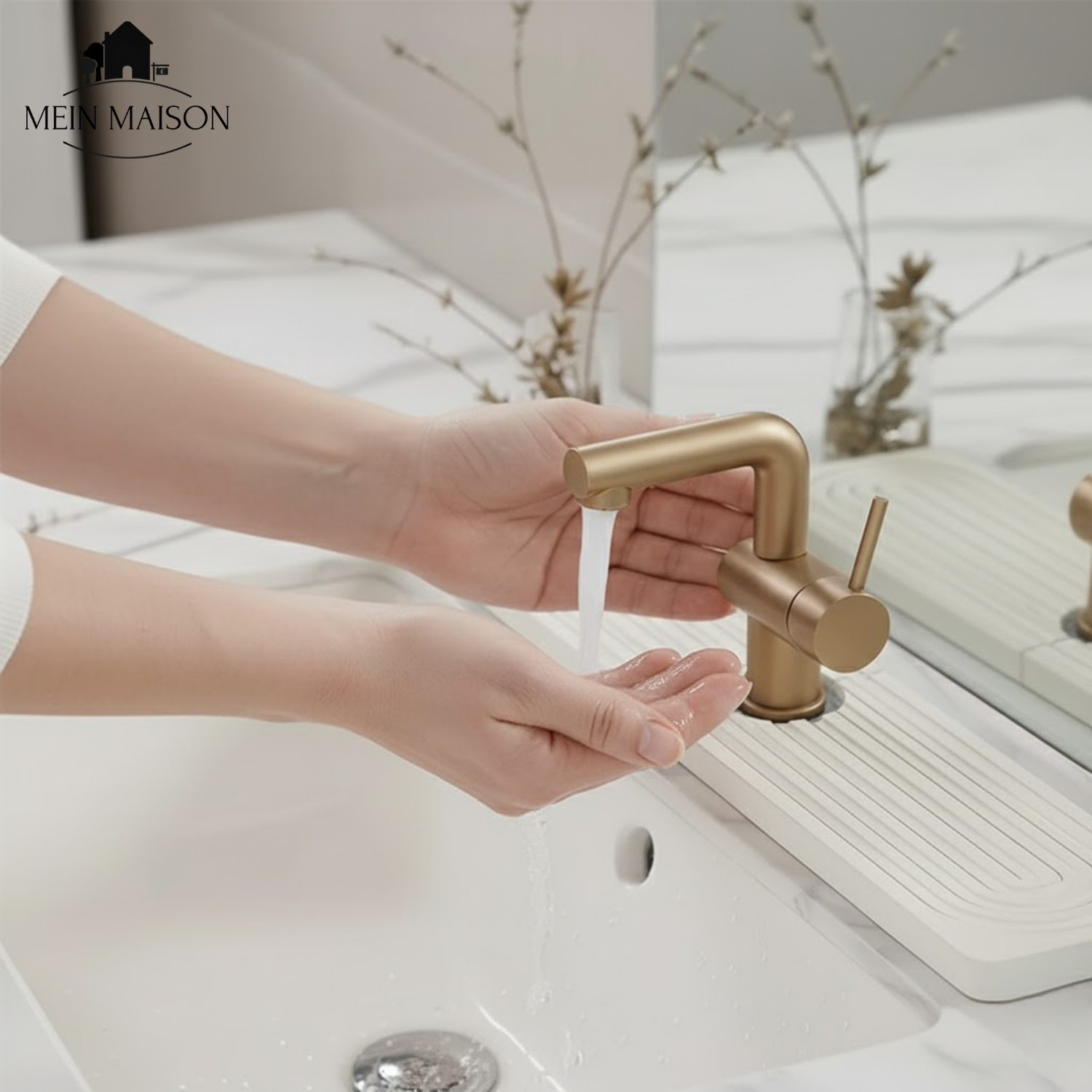 Sink Mat Diatomaceous Earth Instant Absorption Mold-Resistant