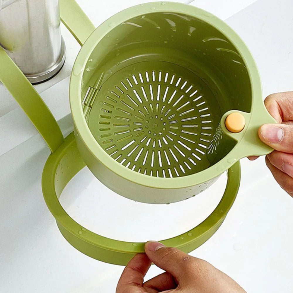 Sink Strainer 2-In-1 Double-Layer Rustproof & Odor-Neutralizing