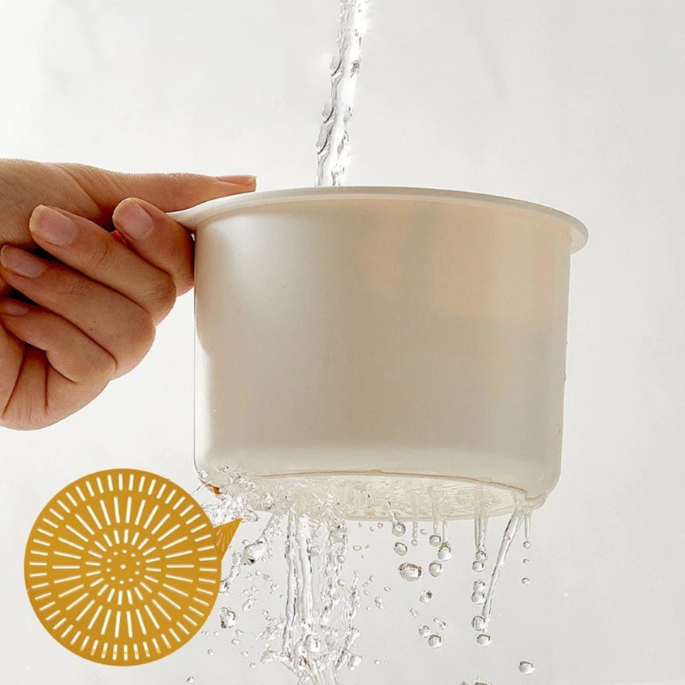 Sink Strainer 2-In-1 Double-Layer Rustproof & Odor-Neutralizing