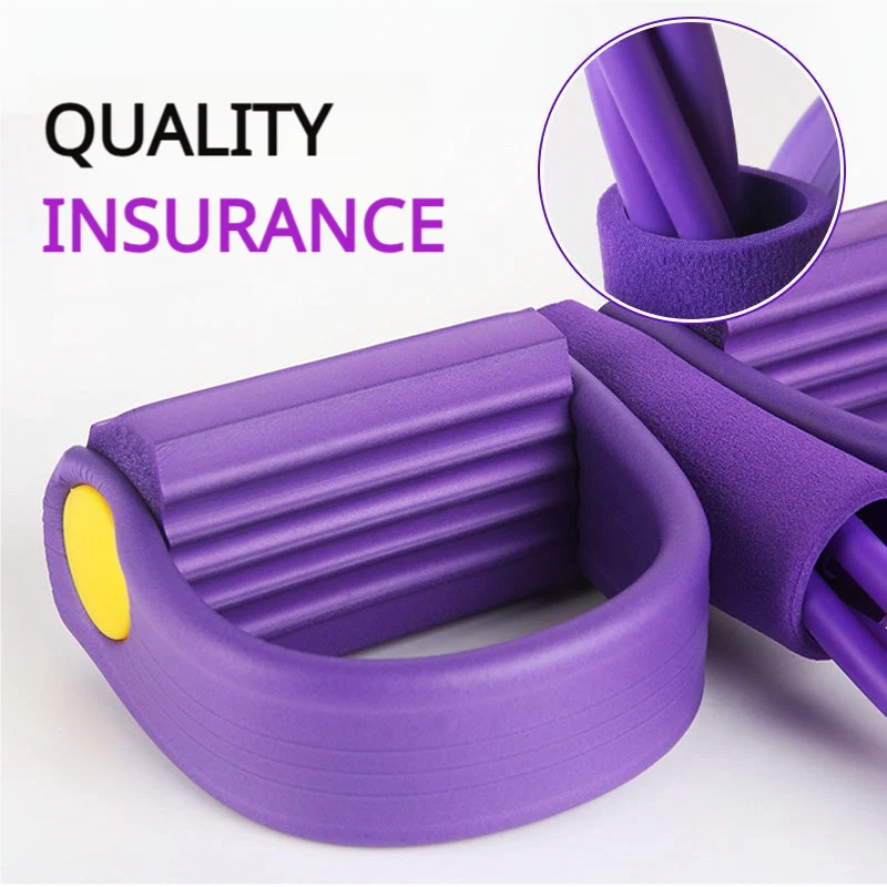 Sit-Up Trainer Non-Slip Pedals & Reinforced Pull Rods
