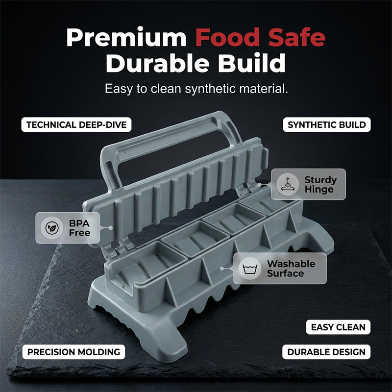 Skewer Press Consistent Shape Non-Stick Food-Safe