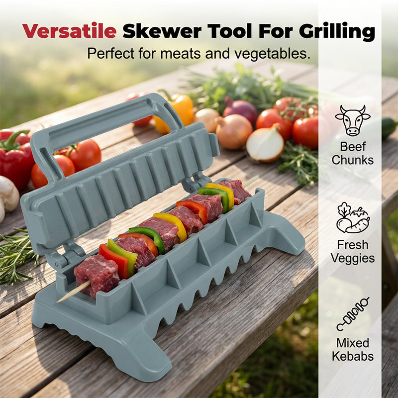 Skewer Press Consistent Shape Non-Stick Food-Safe