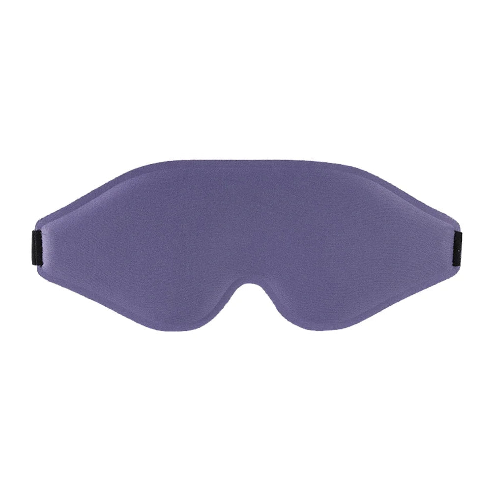 Sleep Mask 3D Contoured Light-Blocking Adjustable Strap