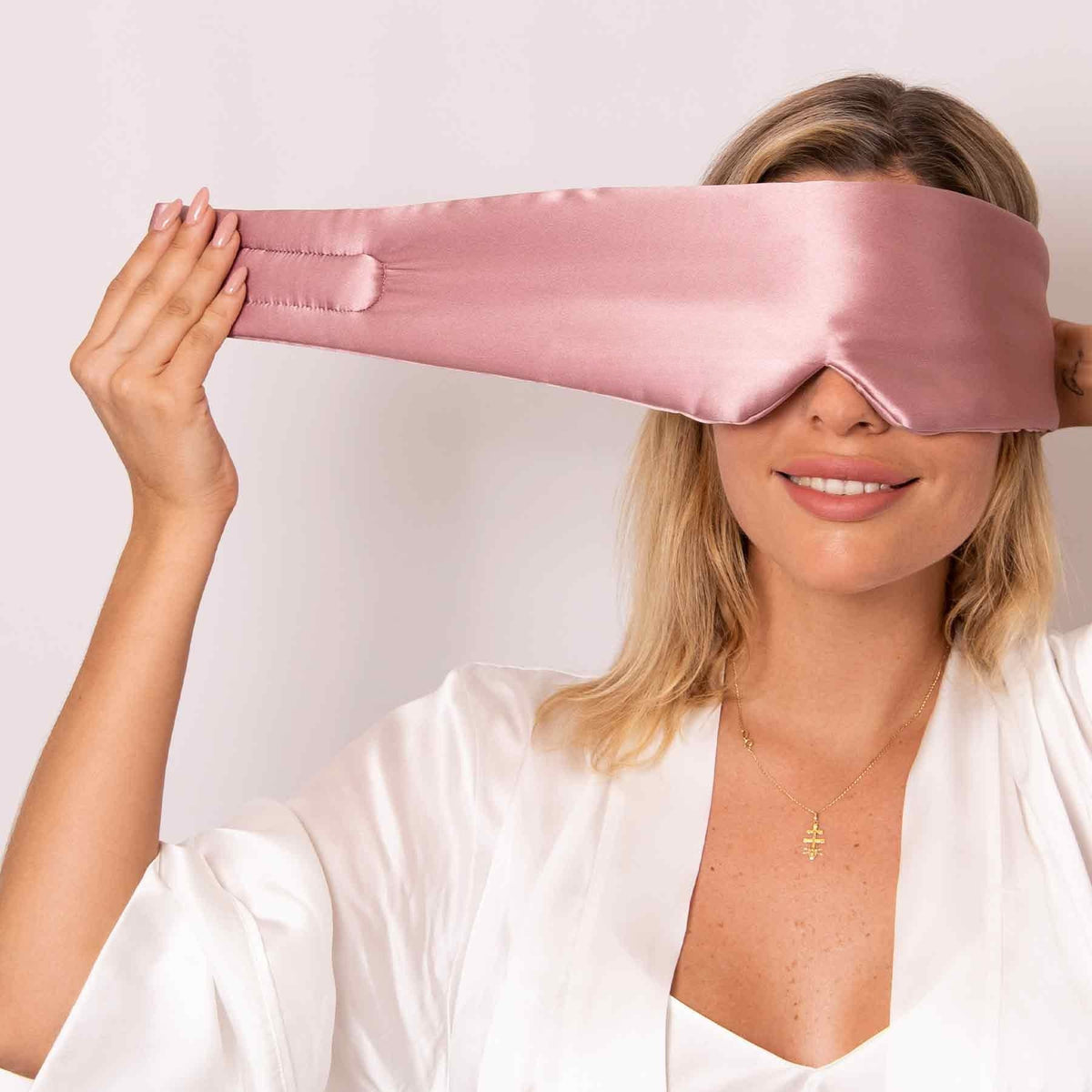 Sleep Mask Mulberry Silk Complete Light Blocking