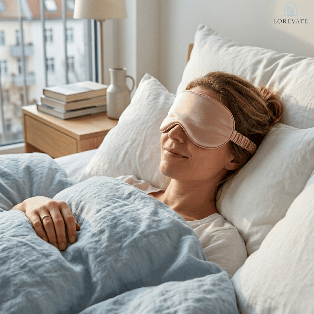 Sleep Mask Silk Light-Blocking & Breathable